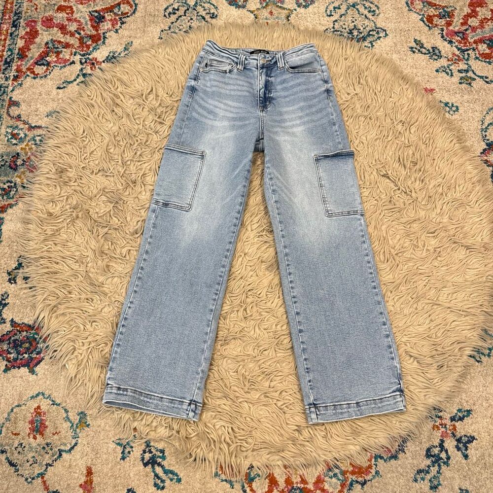 Judy blue cargo jeans size 7/28